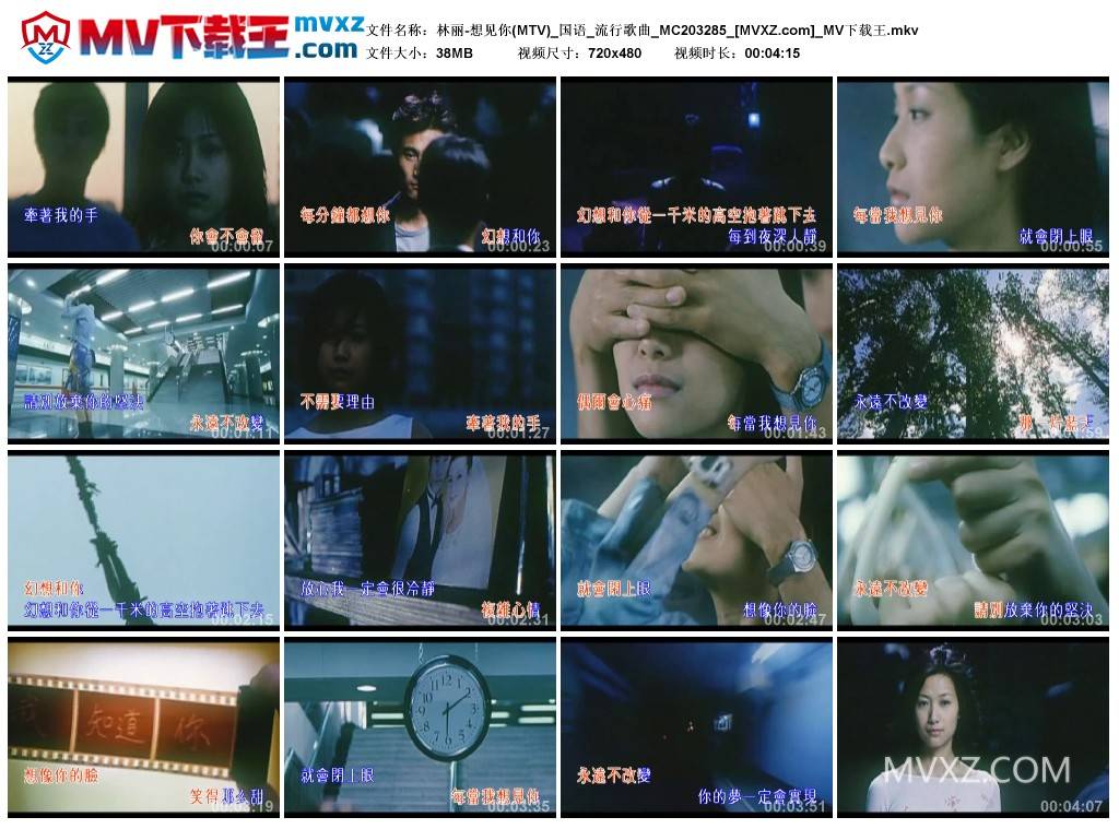 林丽-想见你(MTV)_国语_流行歌曲_MC203285